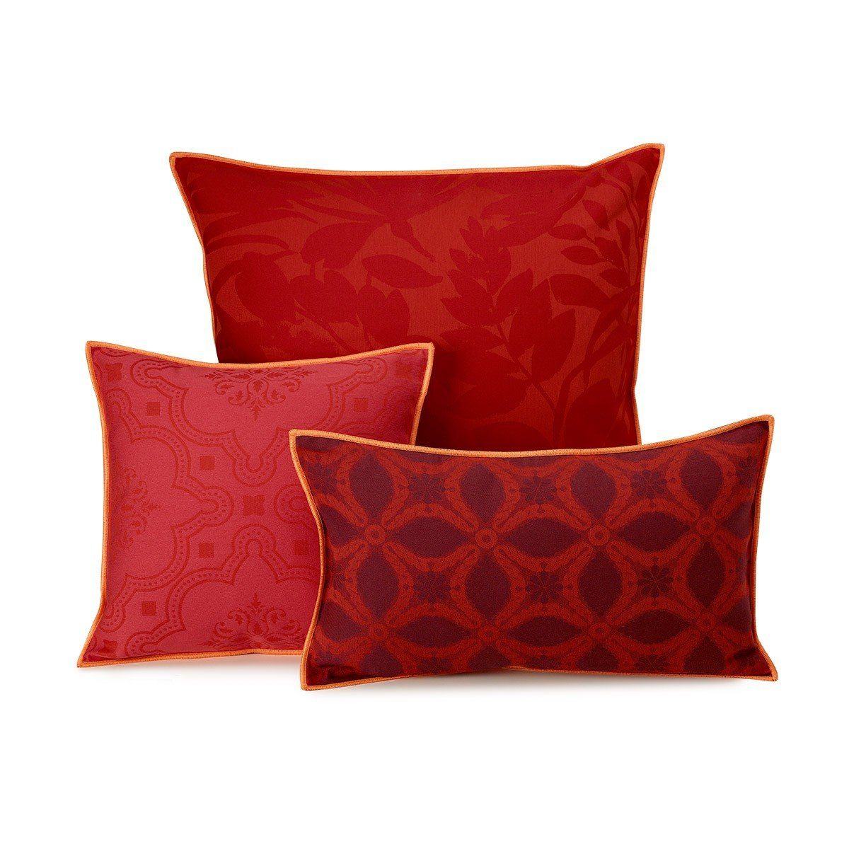 Bahia Sunset Red Outdoor Pillow Collection