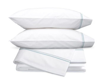 Essex Pool Embroidered Hotel Sheet Set by Matouk