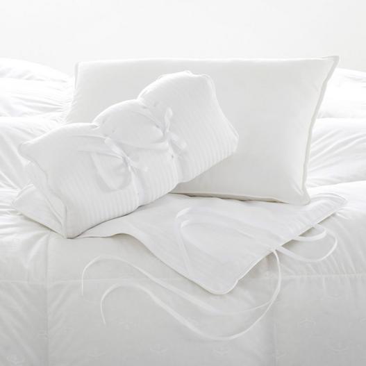 Travel Pillow / Comforter with Cover - Scandia Home at Fig Linens