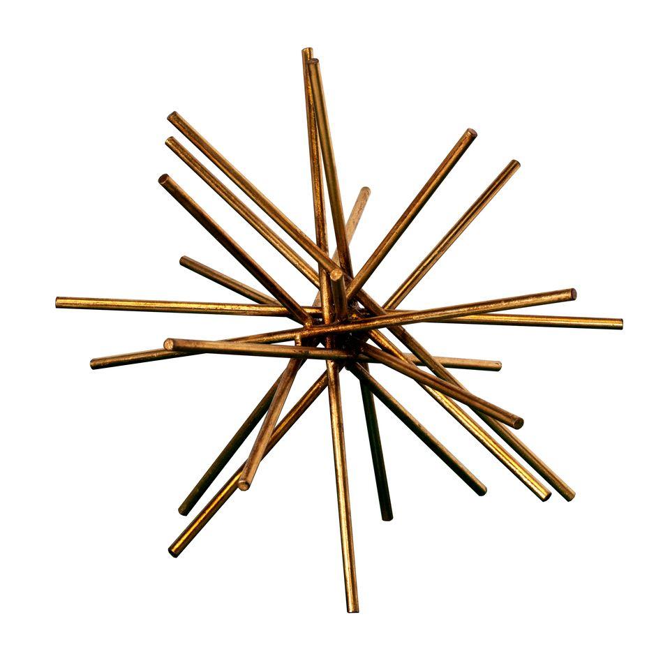 Gold Urchin Decorative Accessories